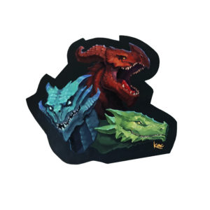 Chromatic Dragons Sticker
